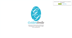 Desktop Screenshot of goldensmile.it